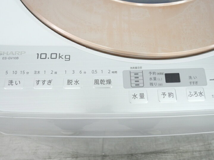 楽天市場】シャープ製/2017年式/10kg/全自動洗濯機/ES-GV10B-T : 激安 