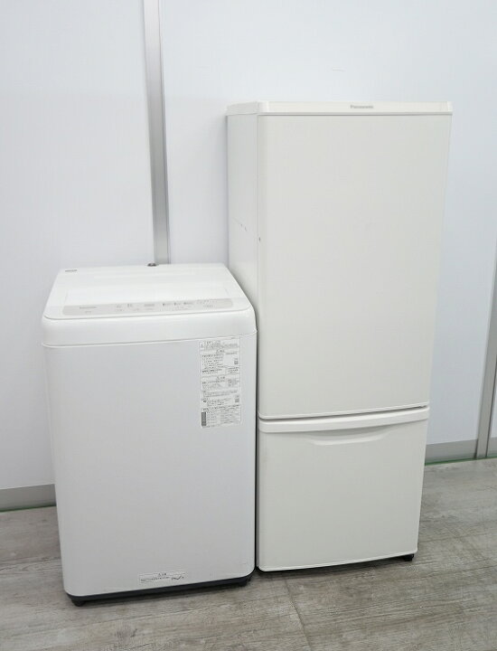 地域限定送料無料!!】中古家電2点セット Panasonic冷蔵庫168L+ 