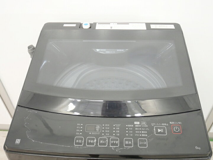 楽天市場】ニトリ製/2024年式/6kg/全自動洗濯機/NT60L1BK : 激安学生 