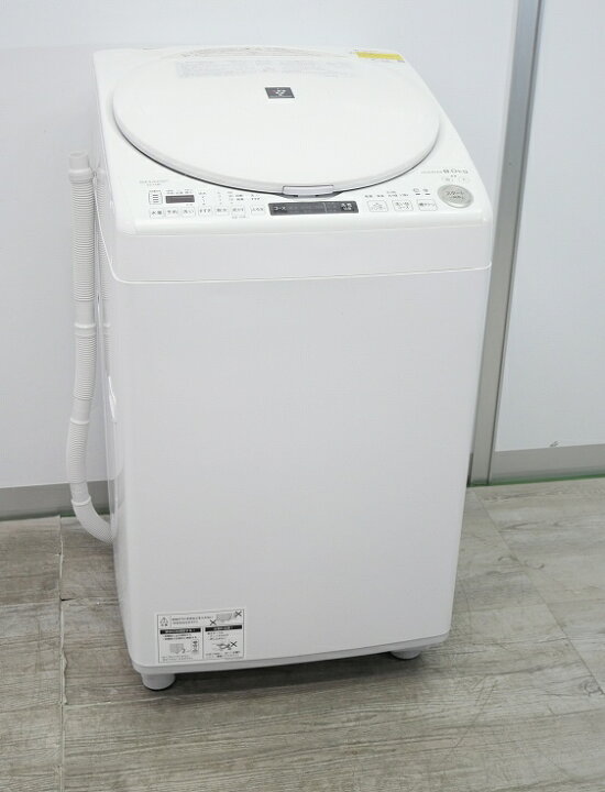 楽天市場】シャープ製/2021年式/8kg/洗濯乾燥機/ES-TX8E-W : 激安学生 