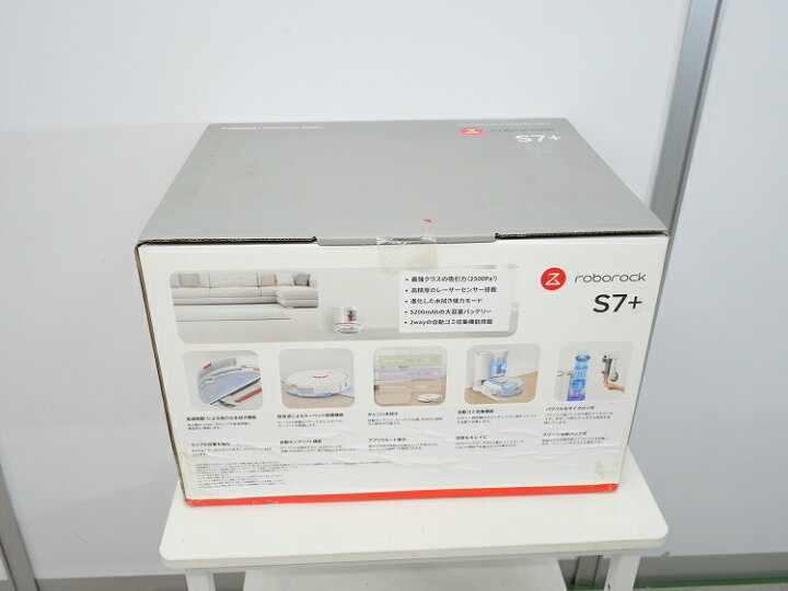 楽天市場】【未使用品】roborock製/ロボット掃除機/Roborock S7+ S7P02 