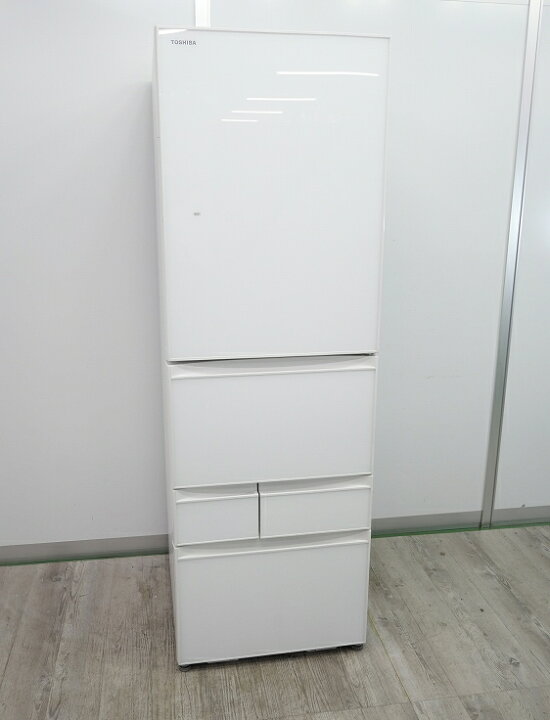 楽天市場】東芝製/5ドア/2021年式/411L/ノンフロン冷蔵冷凍庫/GR 