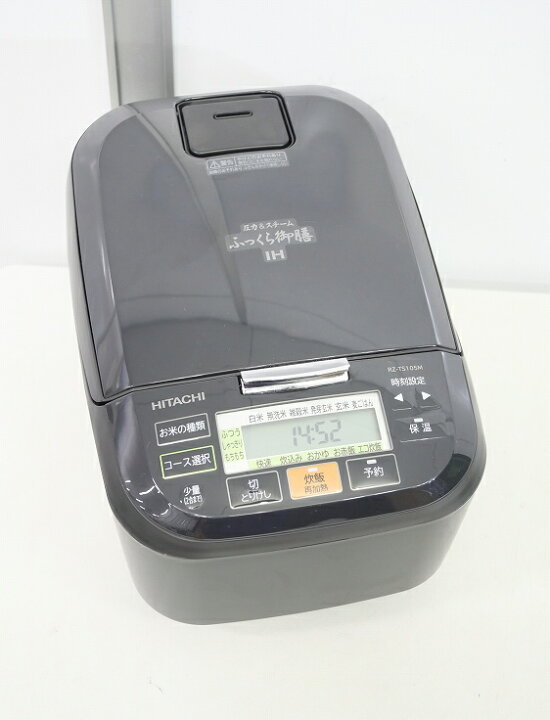 楽天市場】日立製/2022年式/1.0L/5.5合/IHジャー炊飯器/RZ-TS105M(K 