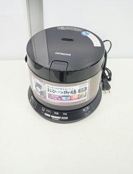 楽天市場】【中古】 日立 炊飯器 5.5合 IH式 取っ手付き黒釜 RZ-BC10M 