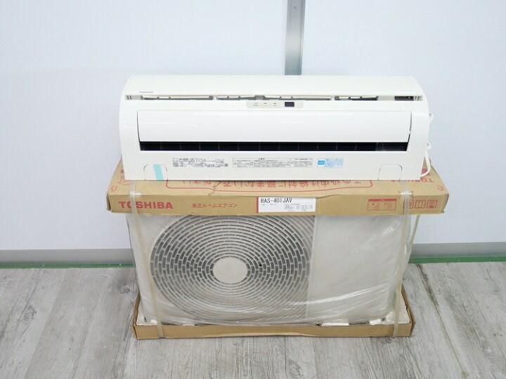 楽天市場】【未使用品】東芝製/14畳用/エアコン/大清快/RAS-401JV(W 