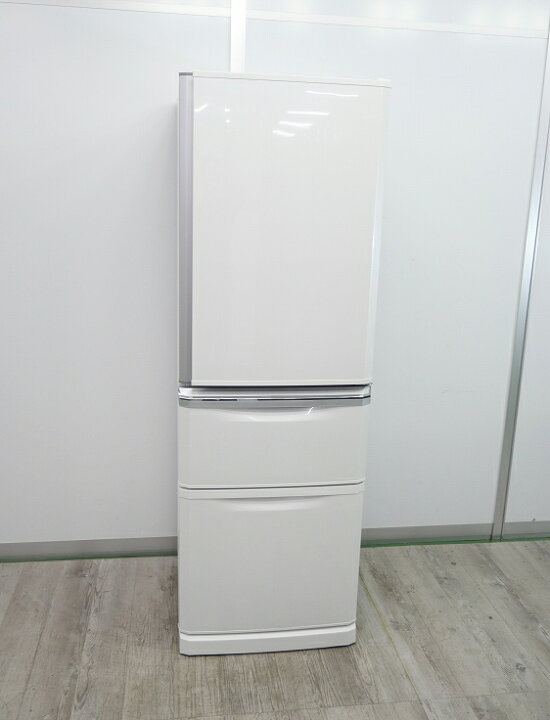楽天市場】三菱製3ドア/2019年式/370L/ノンフロン冷蔵冷凍庫/MR-C37D-W 