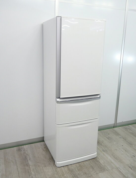 楽天市場】三菱製3ドア/2019年式/370L/ノンフロン冷蔵冷凍庫/MR-C37D-W 