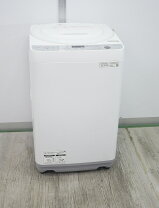 EJ5179番✨SHARP✨電気洗濯機 ✨ES-GE7E-W