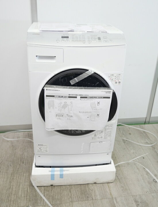 楽天市場】【未使用品】アイリスオーヤマ製 ドラム式洗濯乾燥機 FLK842 