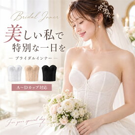 ブライダルインナー 補正下着 ビスチェ ウエストニッパー 背中開き ドレスインナー ウエディングドレス用 下着 盛れる 落ちない ストラップレス 取り外し可能ストラップ 滑り止め付き ズレ防止 コルセット パッド入り 小胸 大きいサイズ 結婚式 フォト婚 海外ウエディング
