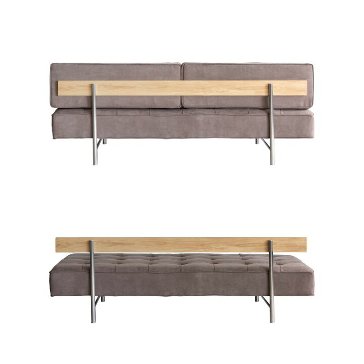 楽天市場】【2色展開】HermanSofa ハーマンソファ スエード生地 ソファ 