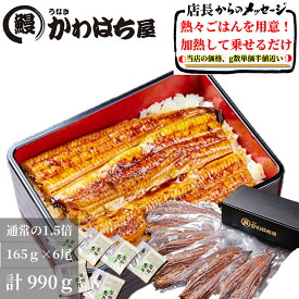 うなぎ うなぎ蒲焼 上うな重6人前 165g×6うなぎ ウナギ 鰻 うなぎ蒲焼 蒲焼 うなぎ　ウナギ うなぎ 蒲焼 お取り寄せ 贈り物 早割土用丑の日 お歳暮 贈り物 冷凍保存 惣菜調理簡単 冷凍うなぎ 蒲焼 かば焼き 大容量お祝 ギフト 贈り物 内祝い 非常食