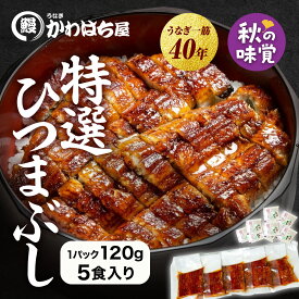 【秋の味覚】ひつまぶし 5人前 計600g 120g×5P かわはち屋 小分けパックが便利 レビュー多数 うなぎ鰻ウナギ蒲焼専門店の味 贈り物 プレゼント ギフト お中元 内祝い 誕生日 お返し 送料無料 土用丑の日 父の日