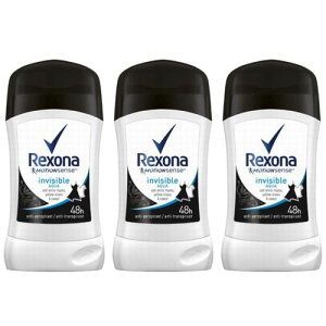 yzRexona N\[i fIhg Invisible Aqua CrWu ANA 40ml x 3Zbg COʔ