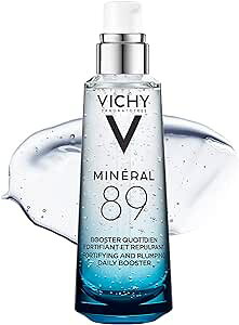 yzVichy Mineral 89 Fortifying, Hydrating & Plumping Daily Skin Booster, Face Moisturizer with Hyaluronic Acid 75ml BV[(vichy) ~l89 qA u[X^[ 75ml COʔ