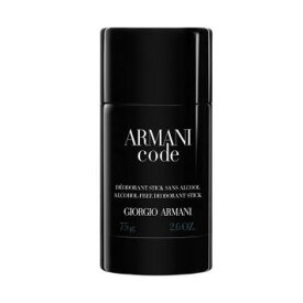 【送料無料】Giorgio Armani ジョルジオ アルマーニ コード オム アルコールフリー デオドラント スティック 男性用 75g 海外通販