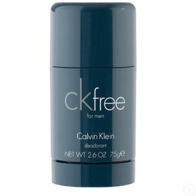 【送料無料】Calvin Klein カルバン・クライン ck フリー フォーメン デオドラント スティック 男性用 75g 海外通販