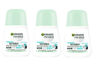 yz3Zbg Garnier KjG ~l INVISIBLE CrWu veNV clean cotton [I fIhg 48h 50ml COʔ