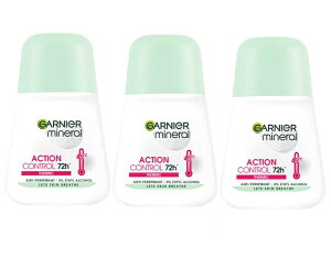 yz3Zbg Garnier KjG ~l ACTION CONTROL ANV Rg[ [I fIhg 72h 50ml COʔ