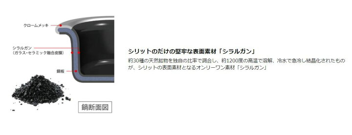 楽天市場】Silit シリット シラルガン 両手鍋 サービングパン ブラック 