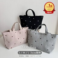 【レビュー特典】[雑誌GOODA掲載店] 洗える ヌビバッグ 洗濯OK 軽量 トート S/M/L サイズ マザーズバッグ…