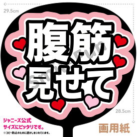 【カット済みうちわ文字】「腹筋見せて」コンサートやライブ、劇場公演やスポーツ観戦に手作り応援うちわで推しからファンサをもらおう 応援うちわ 推し活 ファンサうちわ コンサーうちわ KPOP ハングルうちわ ジャンボうちわにピッタリ SMILE FUN公式