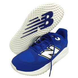 ニューバランス シューズ 野球 トレーニングシューズ メンズ Fresh Foam 3000v7 Turf Trainer 2E T3000TB7 ブルー×ホワイト