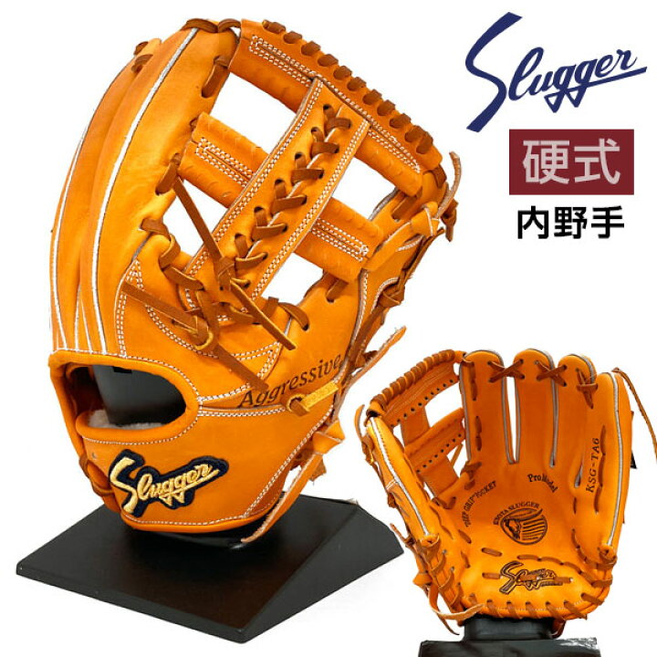 楽天市場】久保田スラッガー 硬式 グローブ 内野 野球 KSG-TA6 右投げ 