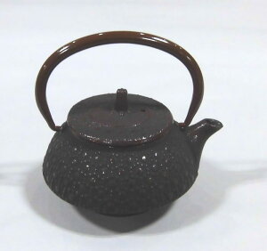 南部鉄器 亀甲アラレ 急須 0.36L