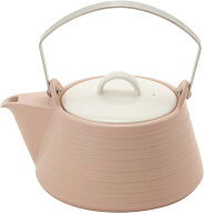 ケトル IH対応 陶器製 ピンク 1.5L セラミックケトル THERMATEC 煎じ やかん 土瓶