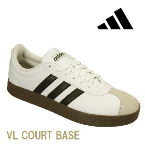 �y���������z�A�f�B�_�X adidas VL �R�[�g �x�[�X VL COURT BASE �z���C�g/�u���b�N ���f�B�[�X ���j�Z�b�N�X �X�j�[�J�[ ���[�v���C�X ID3711