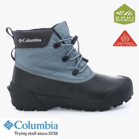 コロンビア スノーブーツ 撥水 あったか防寒 YU8361 チャケイピアチャッカ オムニヒート columbia chakeipia chukka omniheat MERCURY(408) ブルー 保温 ユニセックス メンズ コーデュラ 送料無料