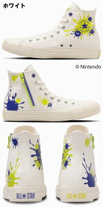 Ro[X I[X^[Z XvgD[3 CONVERSE ALLSTAR Z HI / Splatoon3 CV Switch Nintedo Y fB[X LoX Xj[J[ zCg ubN nCJbg