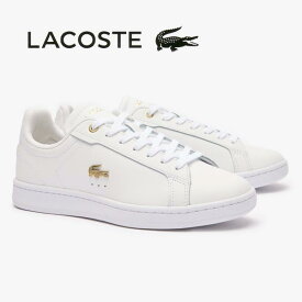 ラコステ スニーカー レディース レザー CARNABY PRO 124 1 SFA ホワイト/ゴールド 白 lacoste カーナビー プロ 47sfa0040 216 靴 【送料無料】