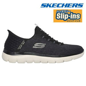 �yFashion THE SALE�z�X�P�b�`���[�Y �����Y �X���b�v�C���Y �X�j�[�J�[232469w BLK �T�~�b�c - �L�[ �y�[�X SKECHERS SLIP-INS 4E���� ���C�h