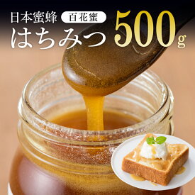 【期間限定5%OFFクーポン＆ポイント5倍！】純粋はちみつ(百花蜜) 500g