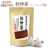 杜仲茶(とちゅう茶) 国産 健康茶 九州産 送料無料 スッキリで飲みやすい紐付きティーパックタイプ ティー…