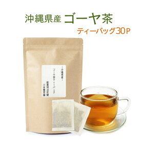 ゴーヤ茶ティーバッグ 2g×10p×3袋 ごーや【国産 健康茶 ゴーヤ茶】【ノンカフェイン】種入り