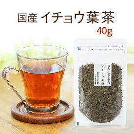 イチョウの葉茶 いちょう茶 国産健康茶 鹿児島県産 40gイチョウの健康茶純国産のいちょうの葉茶イチョウ【送料無料 ネコポス】