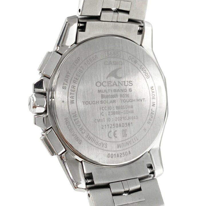 楽天市場】[中古] カシオ オシアナス マンタ S6000シリーズ OCW-S6000 