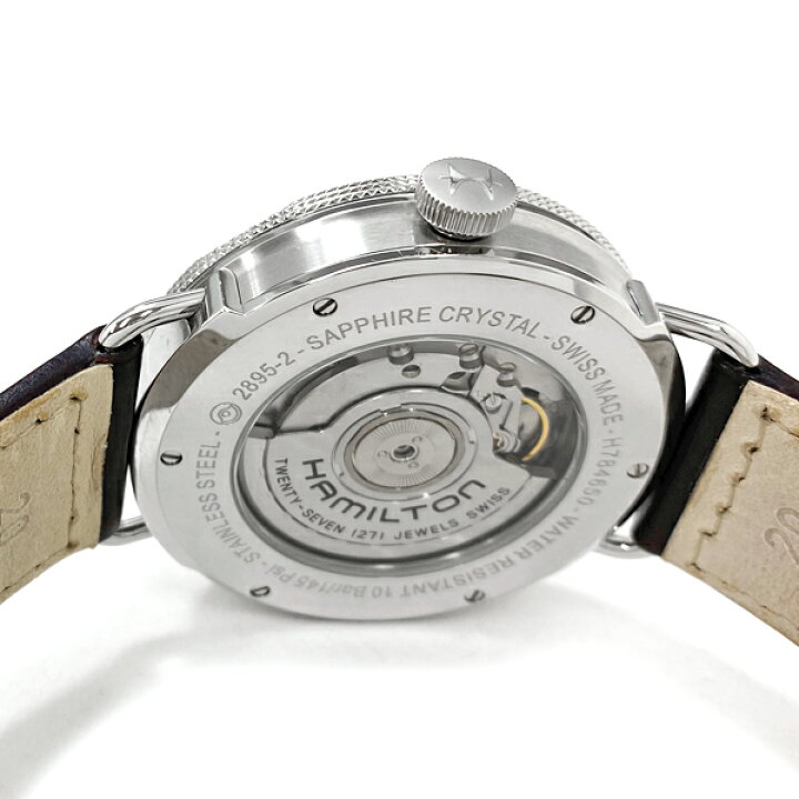 楽天市場】[中古] ハミルトン カーキネイビー パイオニア スモール  