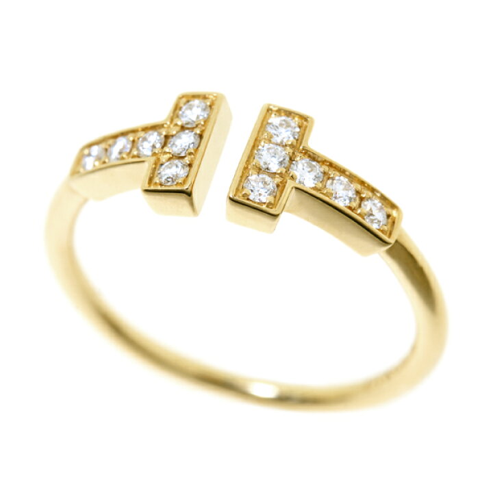 楽天市場】[中古] ティファニー ティファニーT ダイヤモンド ワイヤー  