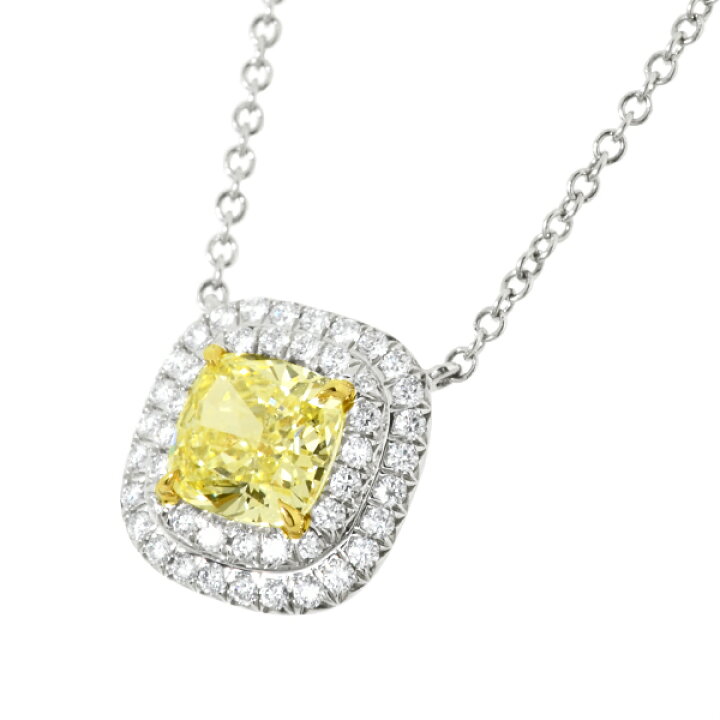 楽天市場】[中古] ティファニー ソレスト イエローダイヤモンド 0.90ct 