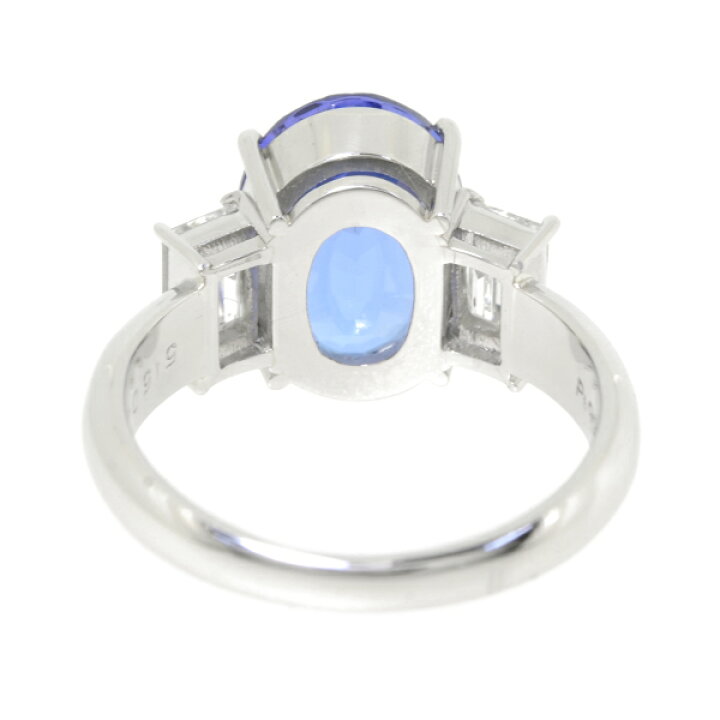 楽天市場】[中古] Pt900 天然 タンザナイト5.15ct ダイヤモンド0.83ct 