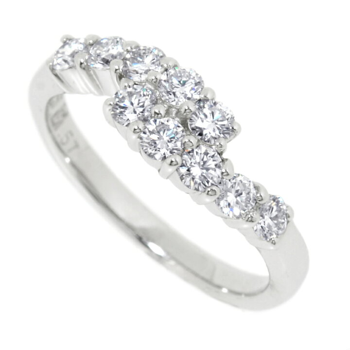 楽天市場】[中古] ロイヤルアッシャー PT900 ダイヤモンド リング 9号  