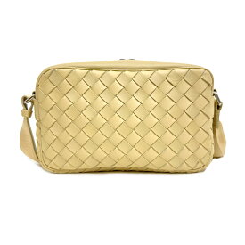 [中古] ボッテガヴェネタ スモール イントレチャート カメラバッグ ショルダーバッグ 710048V0E529762 アウトレット品 Bottega Veneta