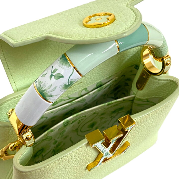 楽天市場】[中古] ルイヴィトン カプシーヌ MINI ハンドバッグ 2WAY 