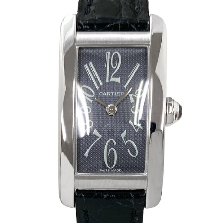 楽天市場】[中古] カルティエ タンクアメリカンSM W2605129 クォーツ  