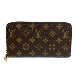 [未使用] ルイヴィトン モノグラム ジッピー・ウォレット M42616 長財布 ラウンドファスナー ブラウン LOUIS VUITTON LV [中古] RS06