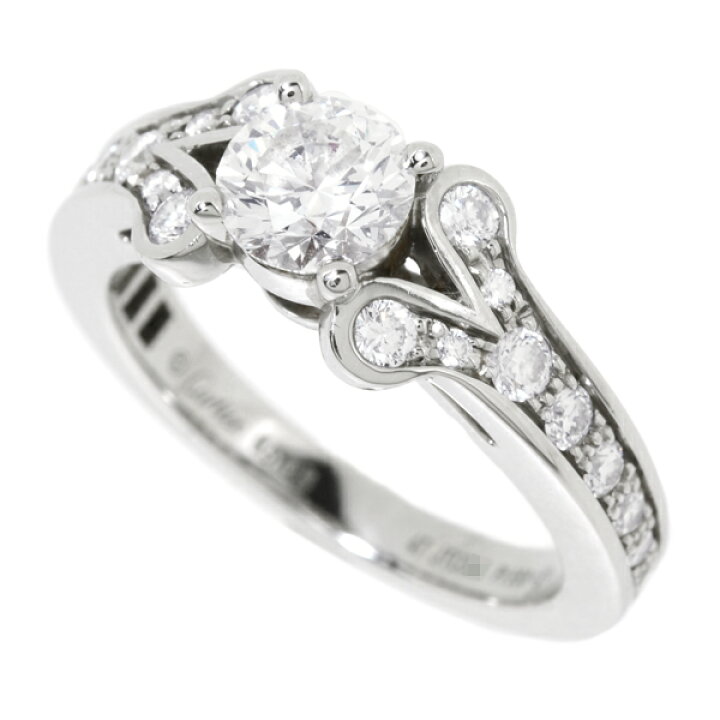 楽天市場】[中古] カルティエ バレリーナ ソリテール リング #47刻印 7 
